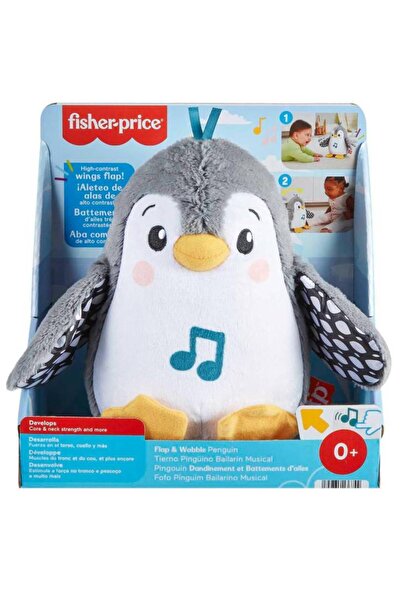 FISHER PRICE Fisher-Price Pinguin cu clapă și oscilație pentru nou-născuți (H...