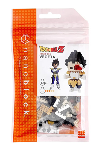 BANDAI Bloc de construcție Nanoblock Dragon Ball Vegeta (NBDB004)