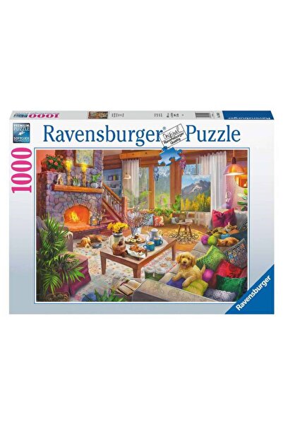 RAVENSBURGER Puzzle Cabană Confortabilă 1000 piese (10217495)