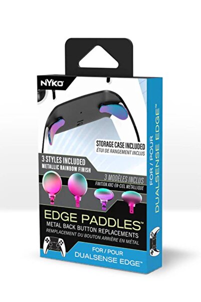 Nyko Edge Paddles Rainbow - Playstation 5