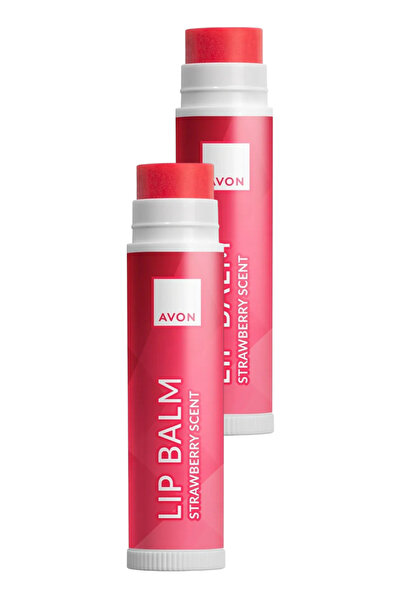 AVON Color Trend Dudak Balmı Strawberry İkili Set