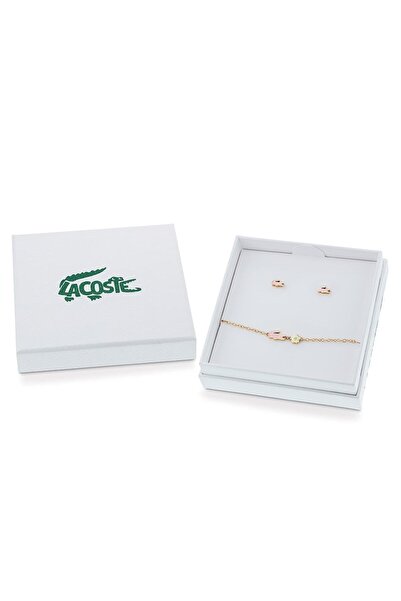 Lacoste LACJ2070030 Kadın Bileklik ve Küpe Seti