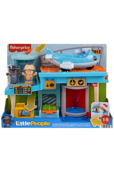 FISHER PRICE Fisher-Price Little People Aventuri de zi cu zi Aeroport Set de ...