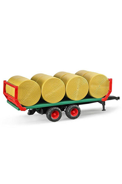 Bruder Remorcă pentru transportul baloților cu 8 baloți rotunzi (BR2220)