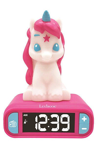 LEXIBOOK Ceas deșteptător și lumină de noapte Unicorn (RL800UNI)