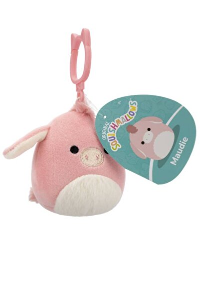 Squishmallows P22 Clipsabil Maudie Măgar Roz 9cm