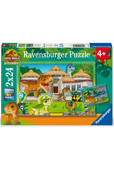 RAVENSBURGER Puzzle Jurassic World Explorers 3x49p (12001057)