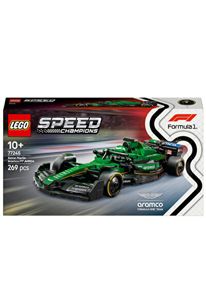 LEGO Mașină de curse Aston Martin Aramco F1 Amr24 Speed ​​Champions (77245)