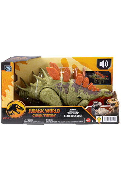 mattel Jurassic World Epic Evolution Theory Chaos Theory Wild Roar Kentrosaur...