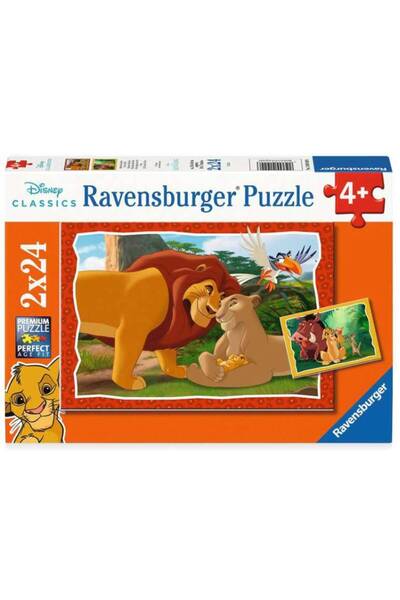 RAVENSBURGER Puzzle The Lion King 2x24pc