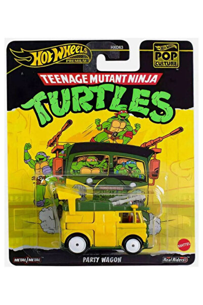 HOT WHEELS (r) Cultură pop Teenage Mutant Ninja Turtles Party Wagon Vehicle (...