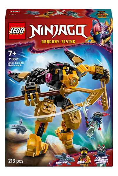 LEGO NINJAGO Mechul de luptă Spinjitzu al lui Arin (71839)