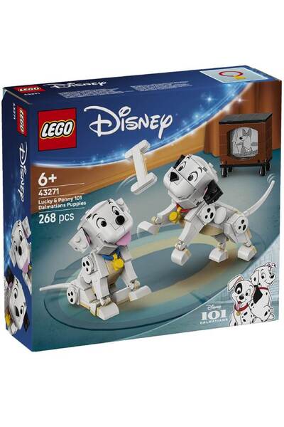 LEGO Disney Classic Lucky și Penny 101 Căței Dalmațieni (43271)