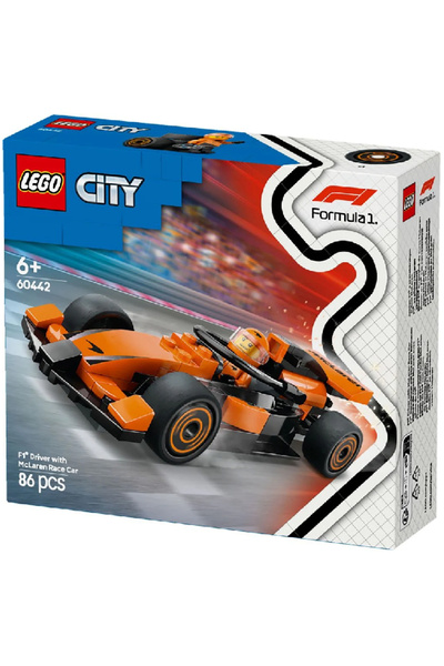 LEGO Pilot de F1(r) de oraș cu mașină de curse McLaren (60442)