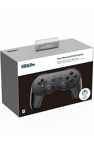 8Bitdo Controler Pro 2 Ediție Hall Negru