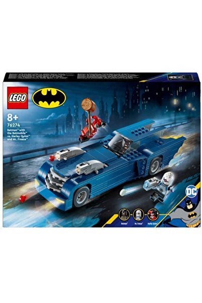LEGO DC Batmantm Batman cu Batmobilultm vs. Harley Quinntm Domnul Freezetm (7...