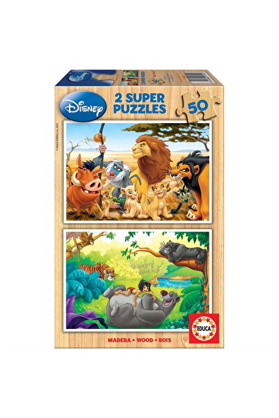 EDUCA Prietenii Animalelor 2x50 buc (80-13144)