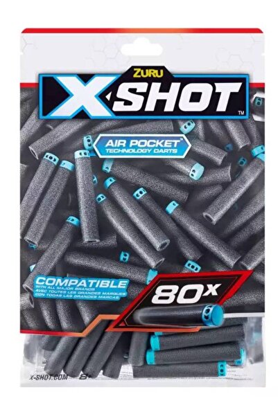 Zuru Darts de rezervă X SHOT-Excel 80PK (36589)