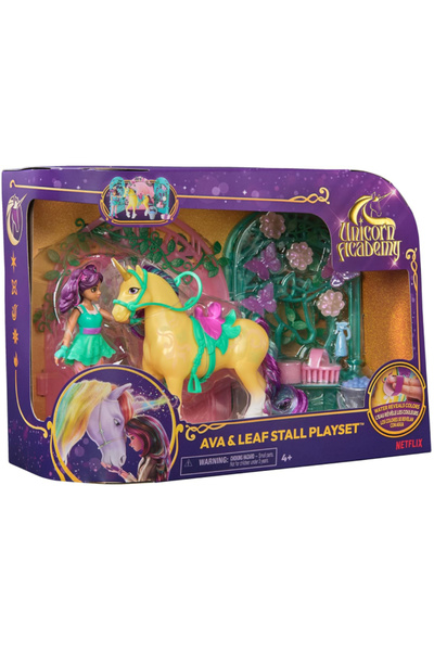 Unicorn Academy Ava & Leaf Stall Playset (6072051)