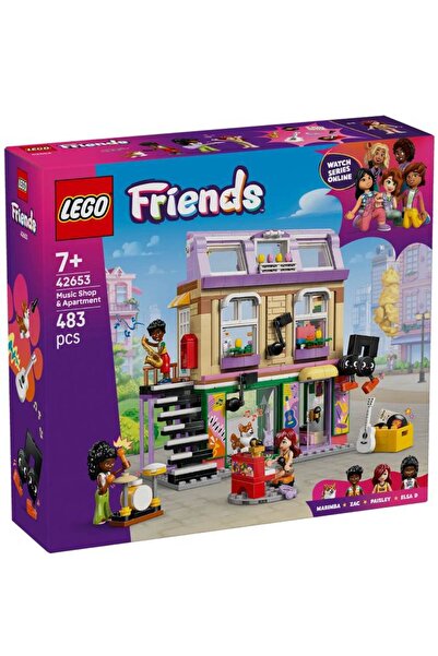 LEGO Magazinul de muzică și apartamentul Friends (42653)