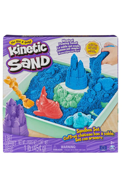 Kinetic Sand Set Sandbox Albastru (20143454)
