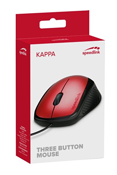 Speedlink Mouse Kappa USB Roșu/Negru