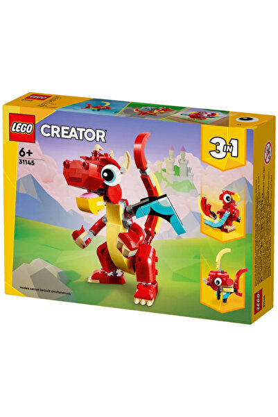 LEGO Creator Dragon Roșu (31145)