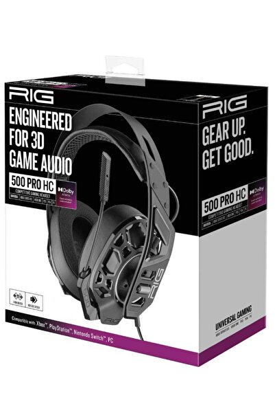 Nacon Casti RIG 500 Pro HC Black - Playstation 5