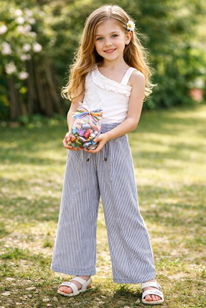 LLUVİA KIDSS Su Yolu Crop Paltolon Takım