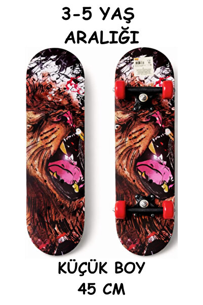 düşler oyuncak dünyası Ahşap Kaykay 45 cm İlk Kaykayım Küçük Boy 7 Katmanlı A...