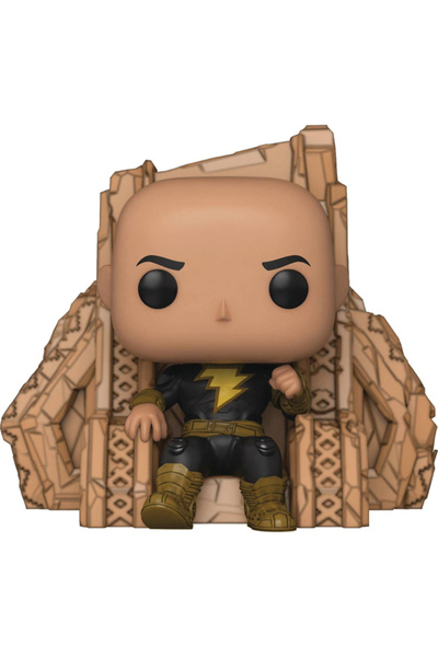 Funko Figurină Pop Deluxe DC Black Adam Black Adam pe Tron 10.30cm