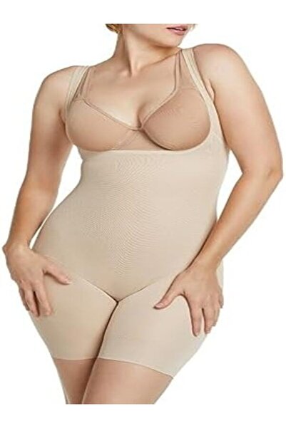 Alemdar Women's full-body shaper without chest that hides sagging and is soft...