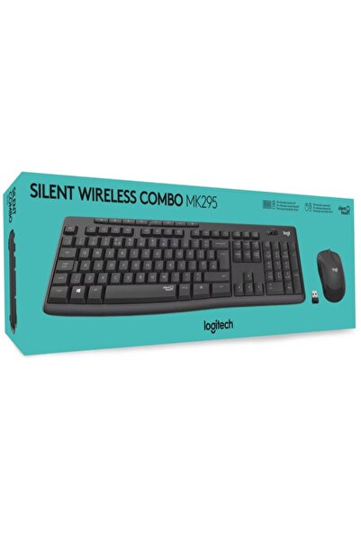 logitech Set Tastatură și Mouse MK295 Silent Wireless Combo Negru