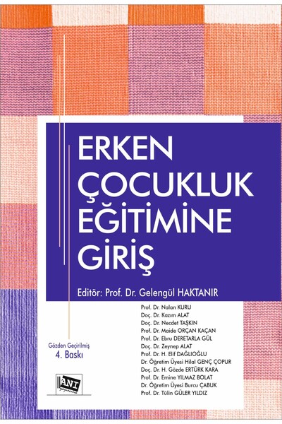Anı Yayıncılık Erken Çocukluk Eğitimine Giriş