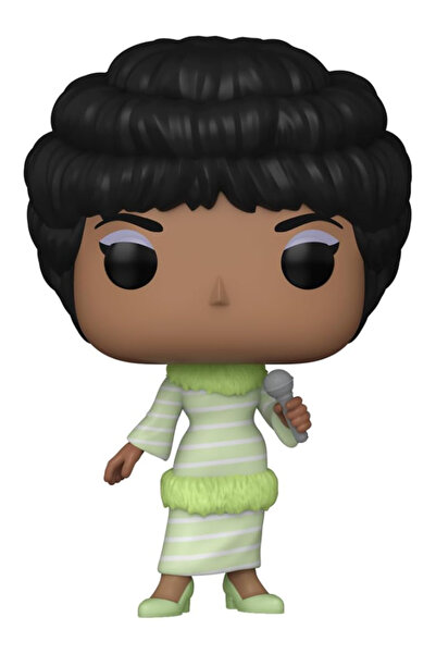 Funko Muzică Pop Rock Aretha Franklin (Rochie Verde) 10cm