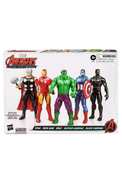 Hasbro Marvel Avengers Beyond Earths Mightiest Action Figure Set 5 buc (F8677)