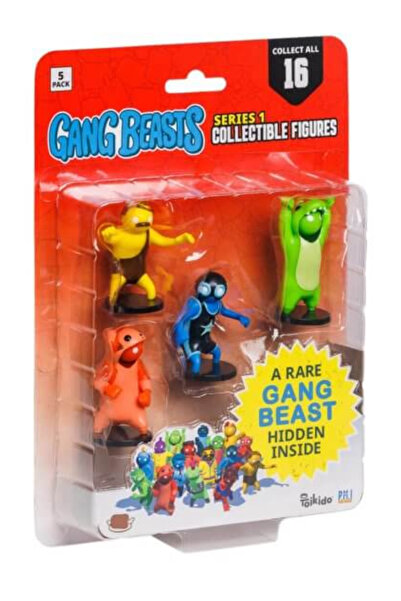 PMI Set Figurine Gang Beasts Figurine Colecționabile - Pachet de 5 - inclusiv...