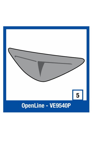 SHARK Y.P Shark Openline Arka Havalandırma gri VE9540P