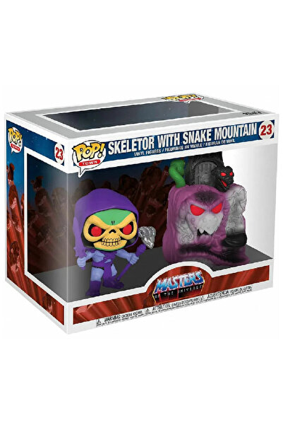 Funko Figures POP! Town: Master of the Universe - Skeletor with Snake Mountai...