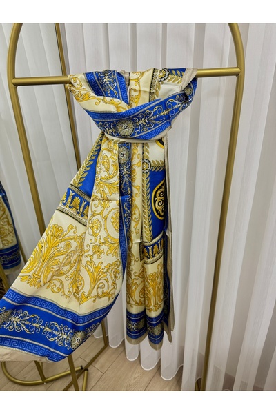 zesu co İthal Vual İpek Şal İç Göstermeyen Kaymayan Tesettür Şal