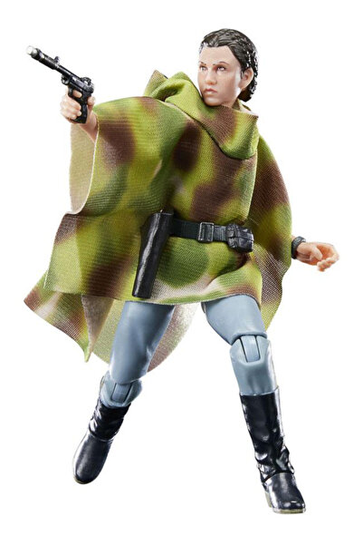Hasbro Star Wars Seria Neagră Întoarcerea Jedi-ului Prințesa Leia Endor - Ani...