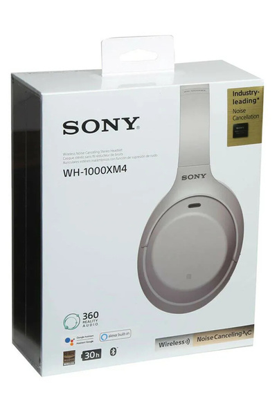 Sony Casti Wireless Silver (WH-1000XM4)
