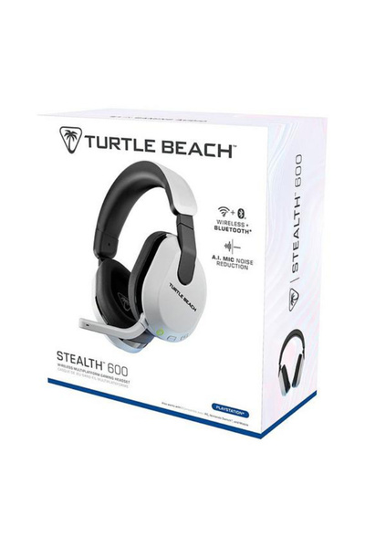 Turtle Beach Căști wireless Stealth 600 GEN3, albe - PLAYSTATION 4