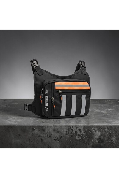 SEVENTEEN UNISEX 3 BÖLMELİ ÖN ARKA REFLEKTÖRLÜ MOTOSİKLET VE BİSİKLETLİ KURYE...