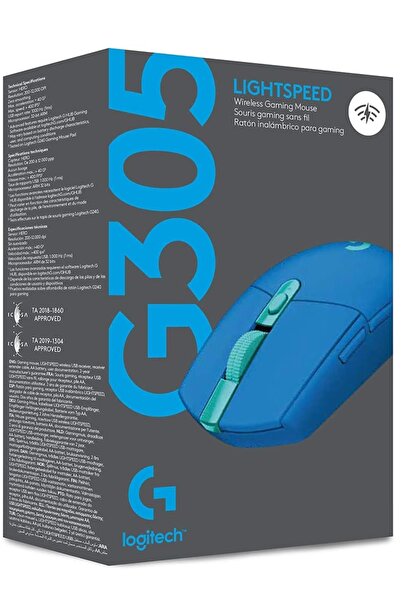 logitech Mouse G305 Wireless Albastru