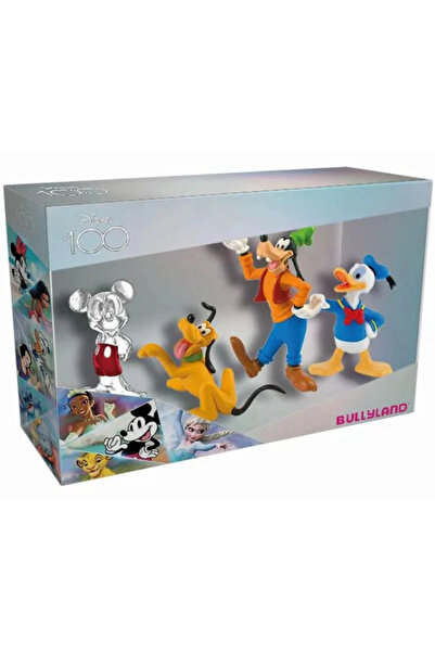 Bullyland Cutie cadou WD 100 de ani Platinium Classic cu 4 figurine (525394)