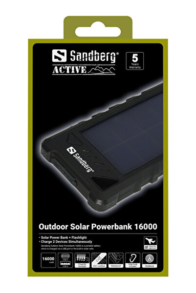 Sandberg Baterie solară externă 16000mAh