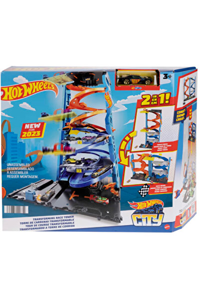 HOT WHEELS Turnul de curse transformabil City Playset (HKX43)