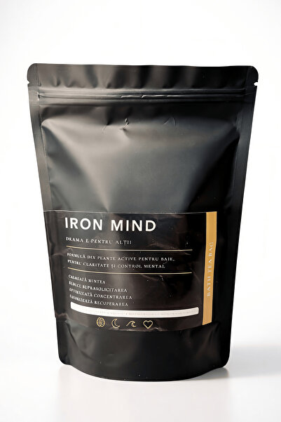 Calm AF Rituals Ceai de Baie "Iron Mind" – Mix de Plante, Uleiuri Esentiale, ...
