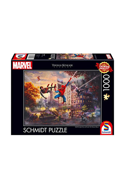 Schmidt Puzzle Thomas Kinkade Marvel Spider-Man și Prietenii Alianța Supremă ...